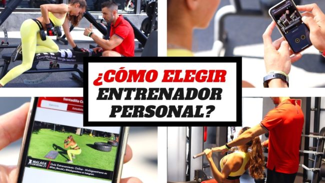 como elegir entrenador personal